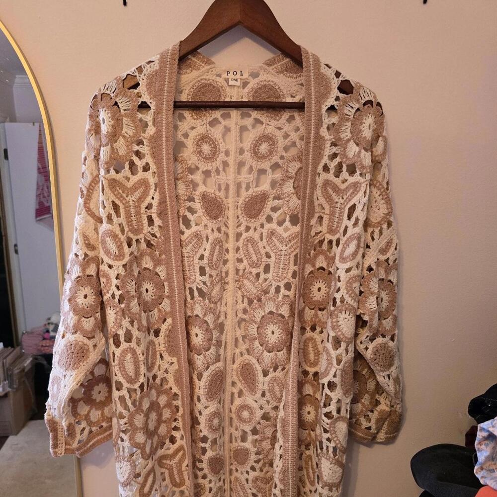 POL crochet cardigan - Picture 3 of 4